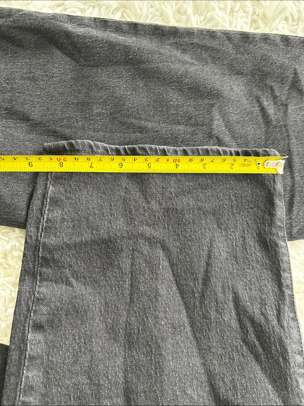 Madewell Black Straight Jeans